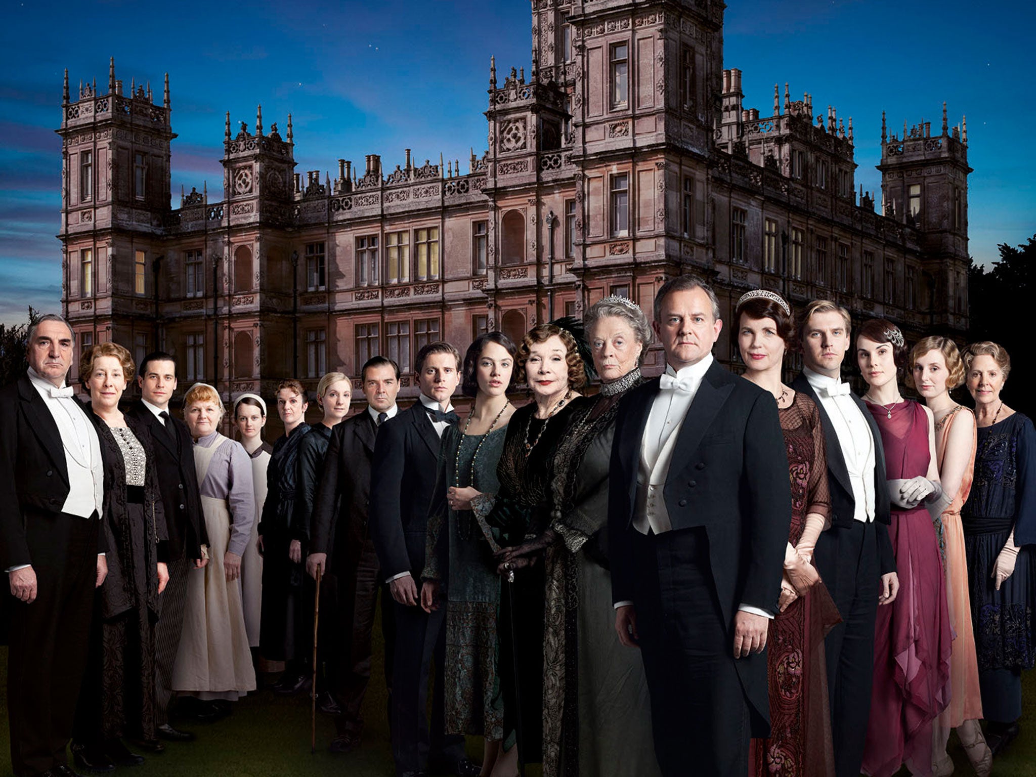 The cast of Downton ‘reflect the ethnic mix of the period’