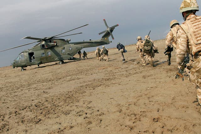 British forces in Iraq