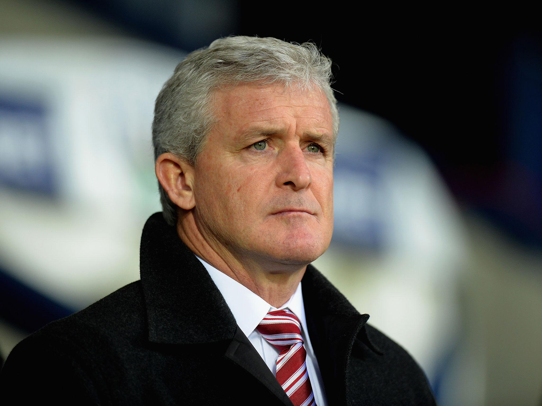 Mark Hughes was sacked by Stoke City in January