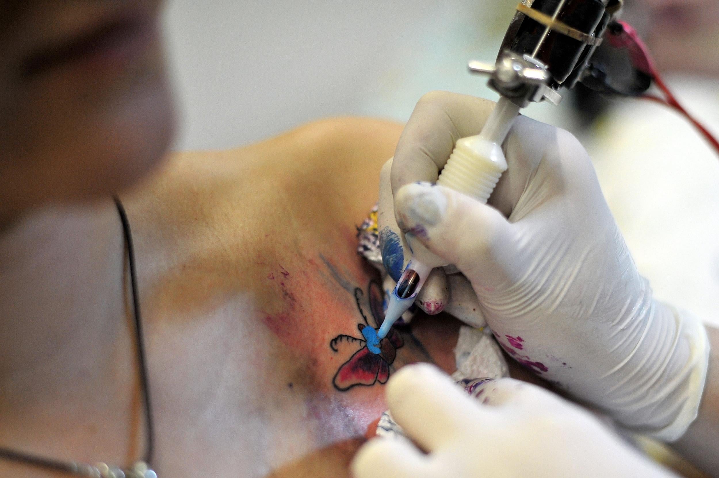 It is against New York state law to tattoo people under the age of 18