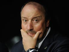 How many points will Benitez amass in fight to keep Newcastle up?