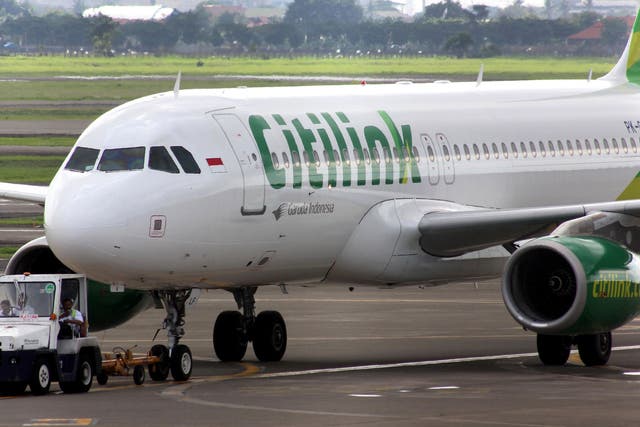 <p>The incident reportedly happened on a Citilink flight</p>