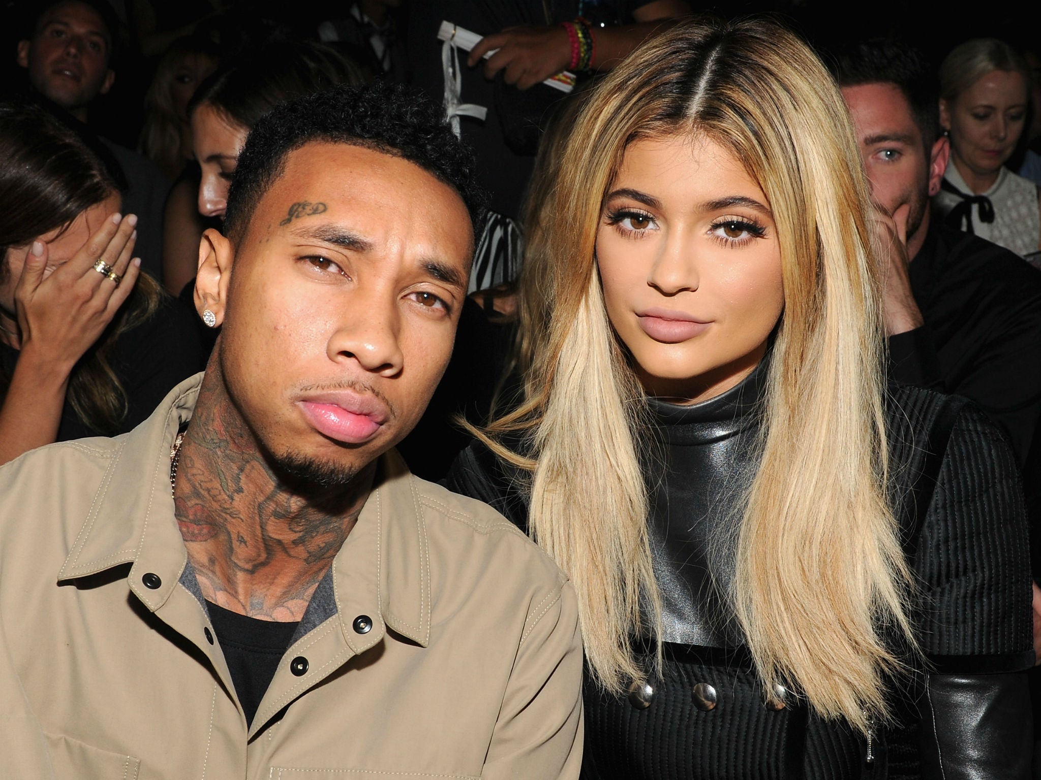 Tyga 14-year-old girl who received messages from Kylie Jenners boyfriend hosts press conference The Independent The Independent
