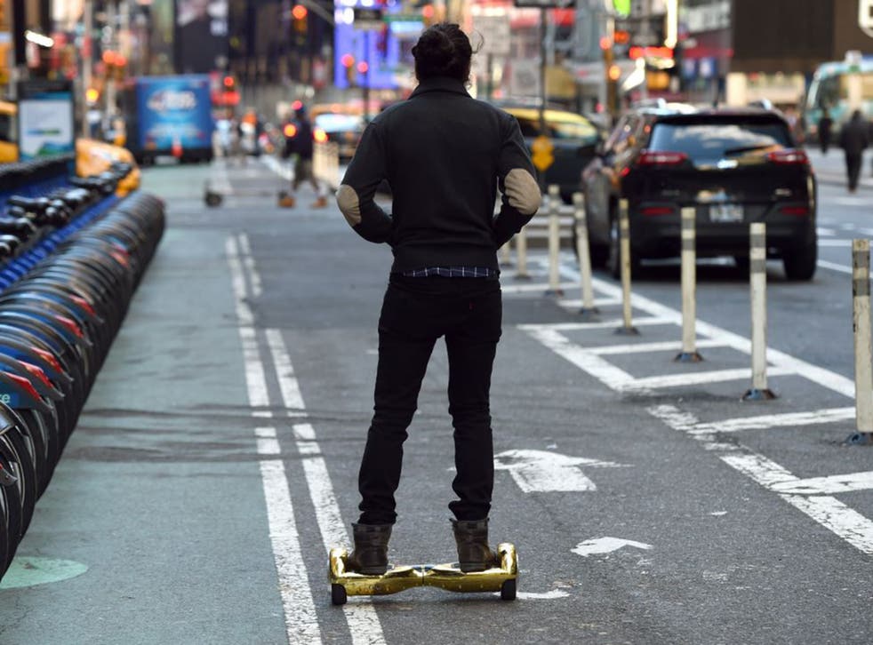 Hoverboards have been growing in popularity 