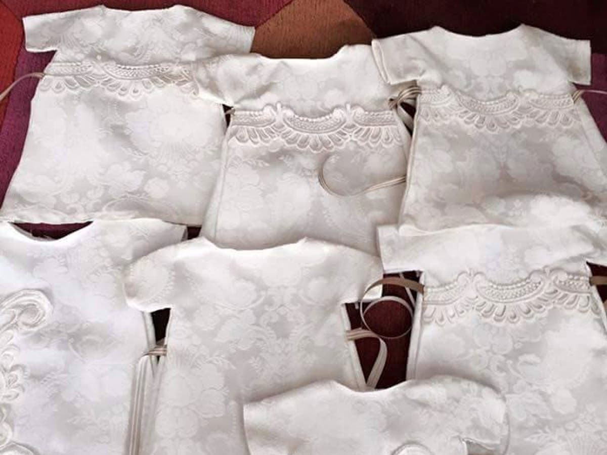 Woman 'overwhelmed' by online response after having her wedding dress ...