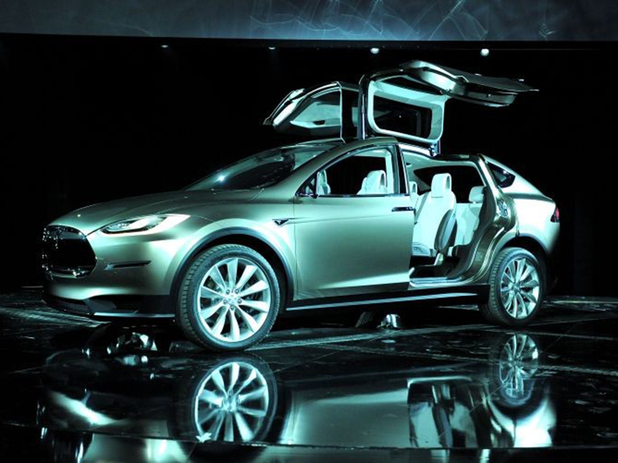 Tesla Worldwide Debut of Model X in Los Angeles, California