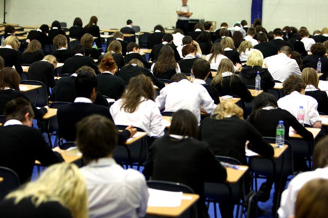 Subjects taken by large numbers of students could be timetabled right at the start of the exams season
