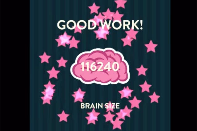 There's nothing to suggest that increasing your 'brain size' with the Wordbrain app will actually make you smarter