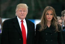 Donald Trump’s wife Melania explains her absence from his campaign