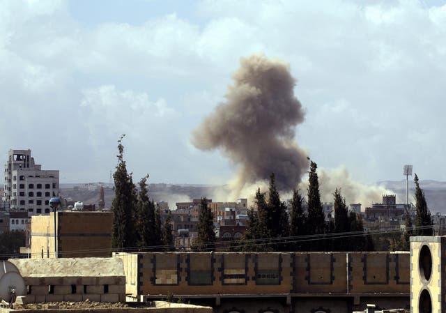 Almigdad Mojalli is understood to have been travelling through the southern Saref suburb of Sana’a during an air raid [file image]