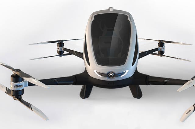 Ehang claims their aircraft is the first commercially available passenger drone
