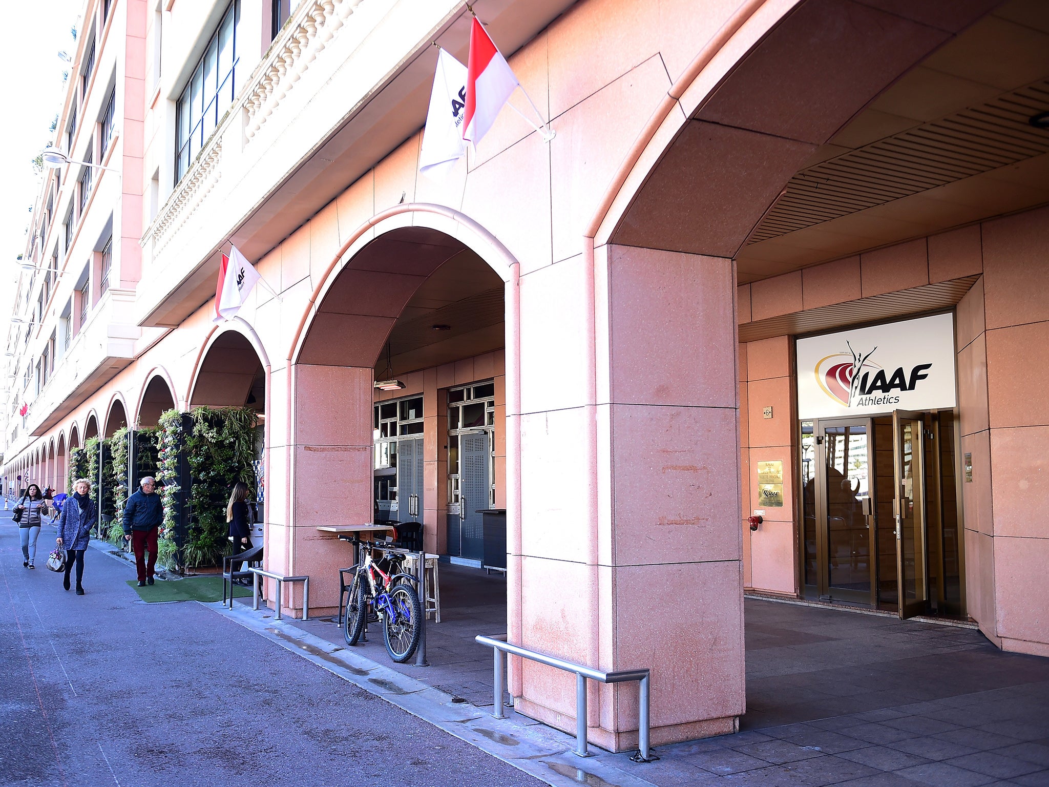 The IAAF's headquarters in Monaco