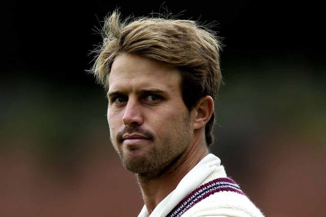Cricketer Nick Compton is playing for England in the Test series in South Africa