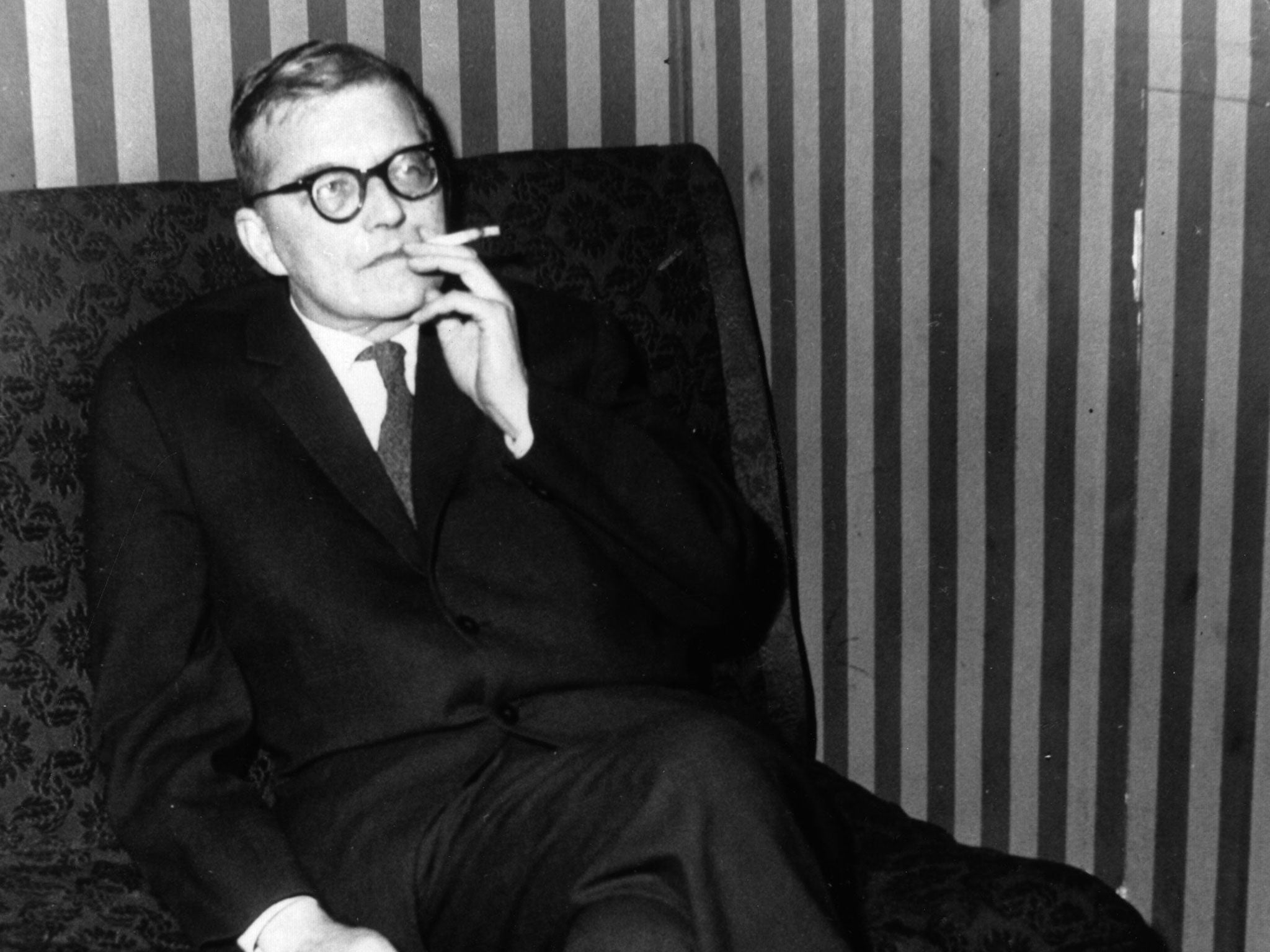 Key mover: Soviet composer Dmitri Shostakovich in 1963