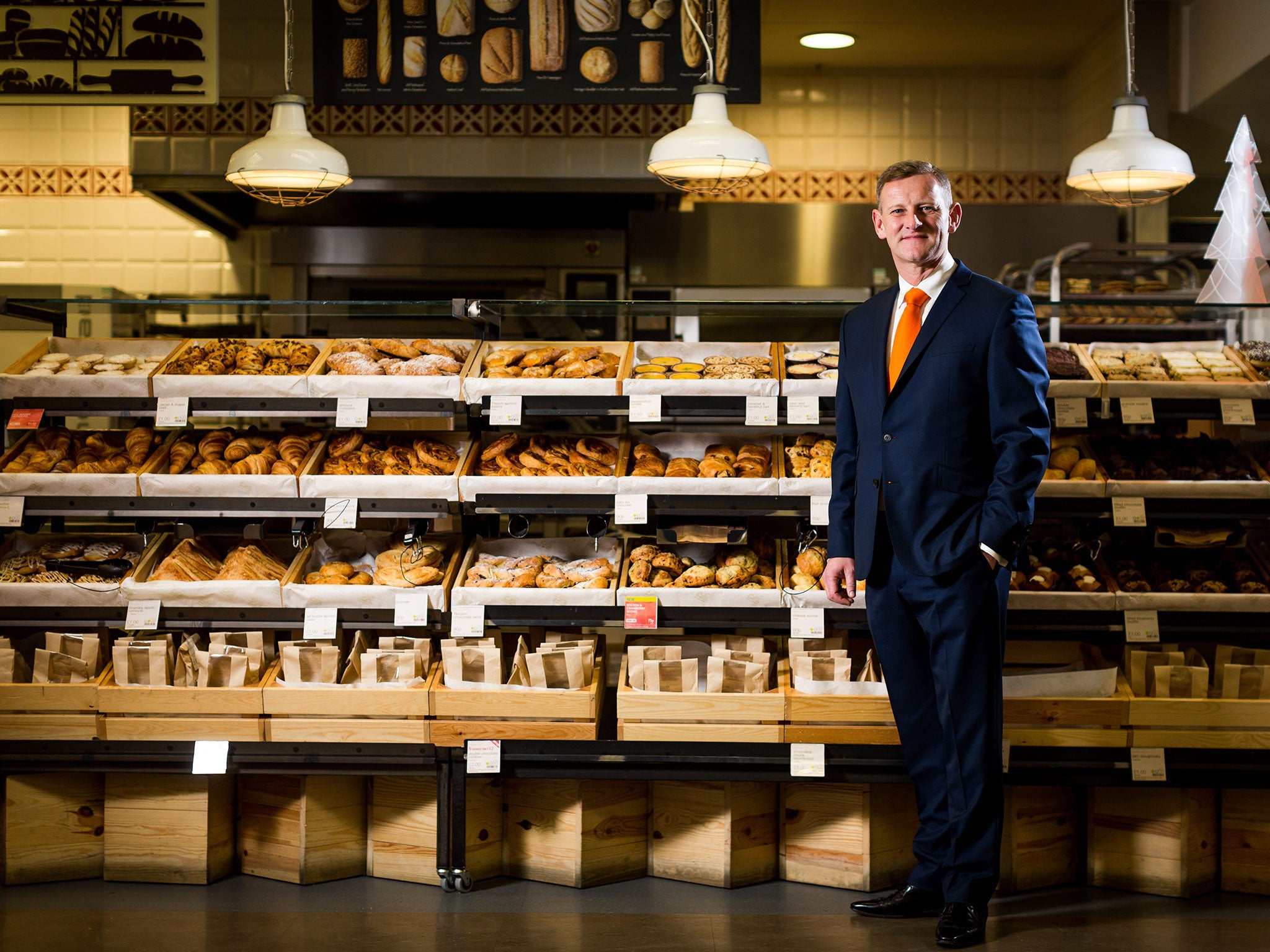 Steve Rowe has worked for the company for 26 years, and was the head of food