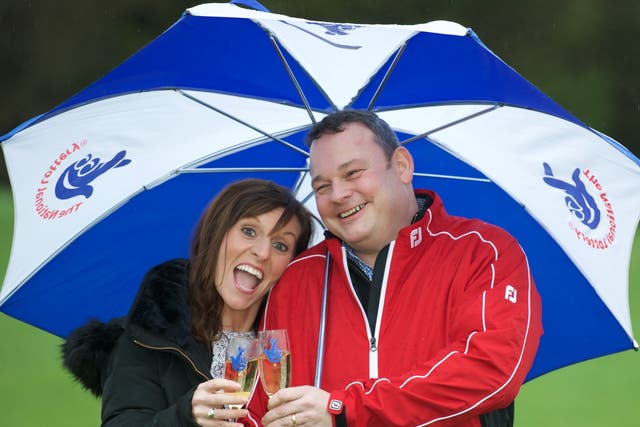 David and Donna Hendry from Edinburgh won £4,078,509 in a triple rollover