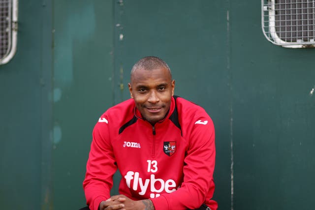 Clinton Morrison has scored winners against Liverpool with Crystal Palace and Birmingham, and is now at Exeter City in League Two
