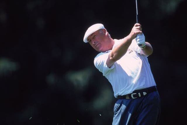 O’Connor at the US Senior Open in Bethlehem, Pennsylvania in 2000