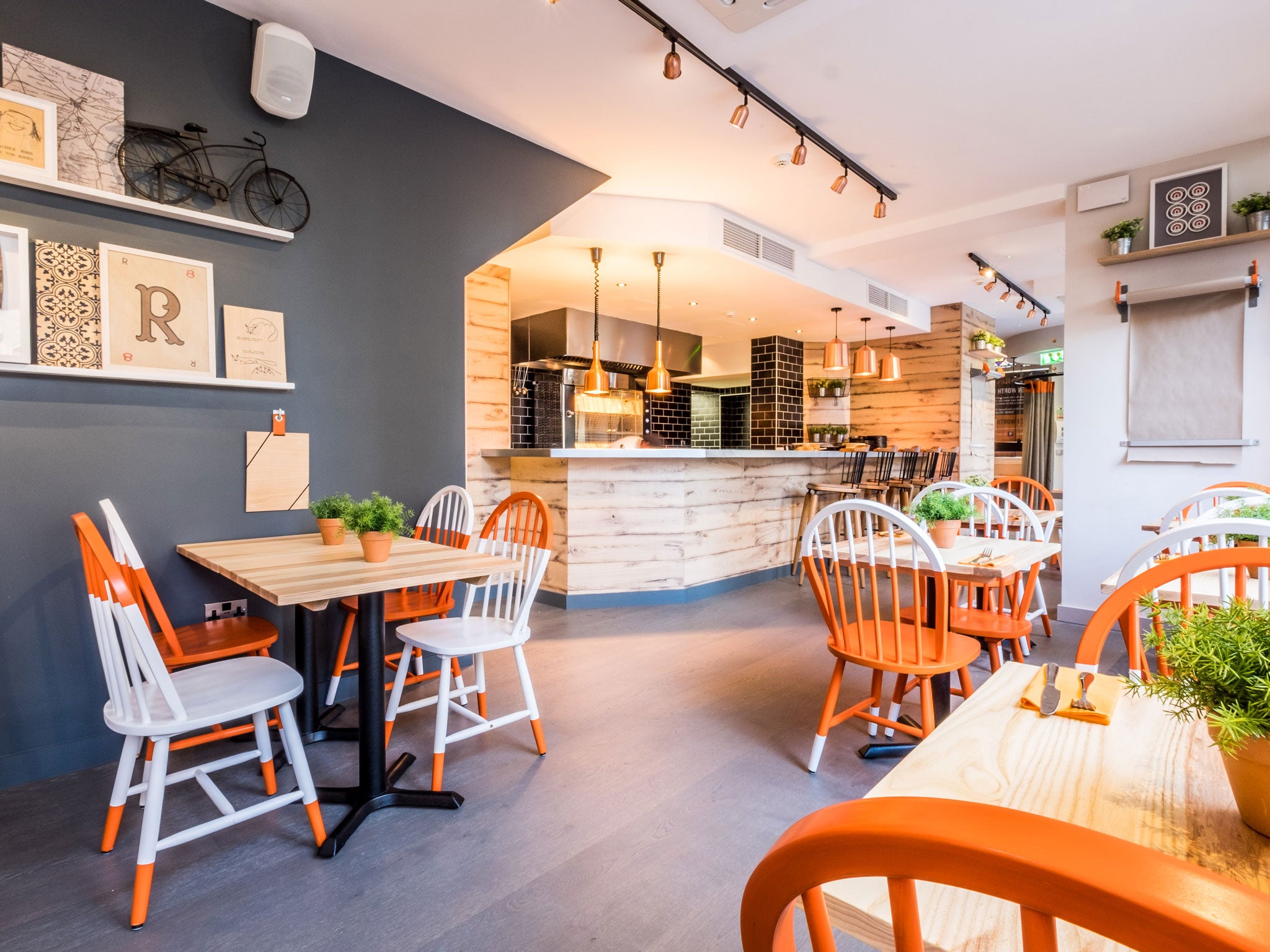 A derelict pub has been fitted out in bright, clean sort-of-Scandi style