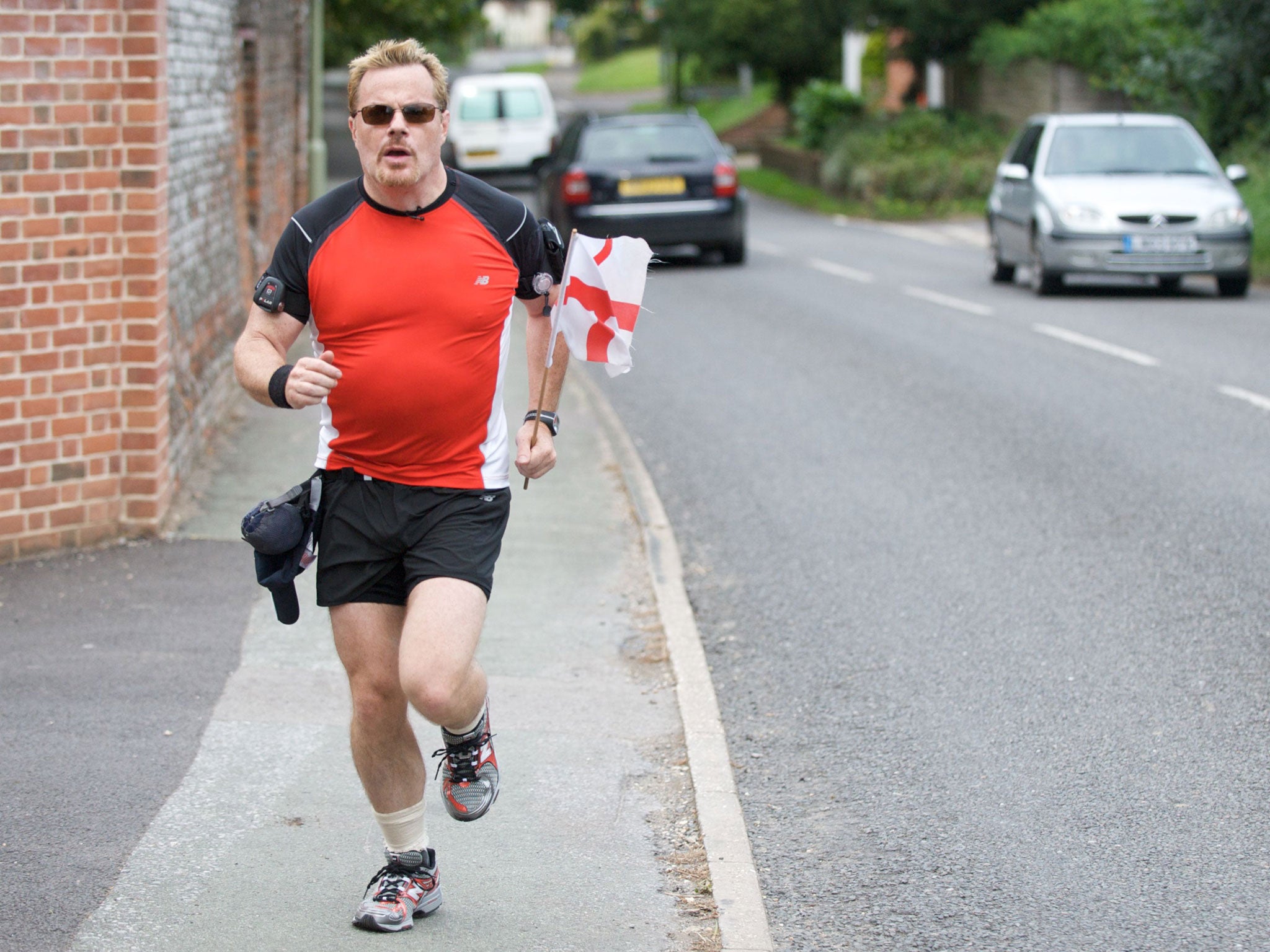Izzard has plenty of marathons under his belt – but still not enough