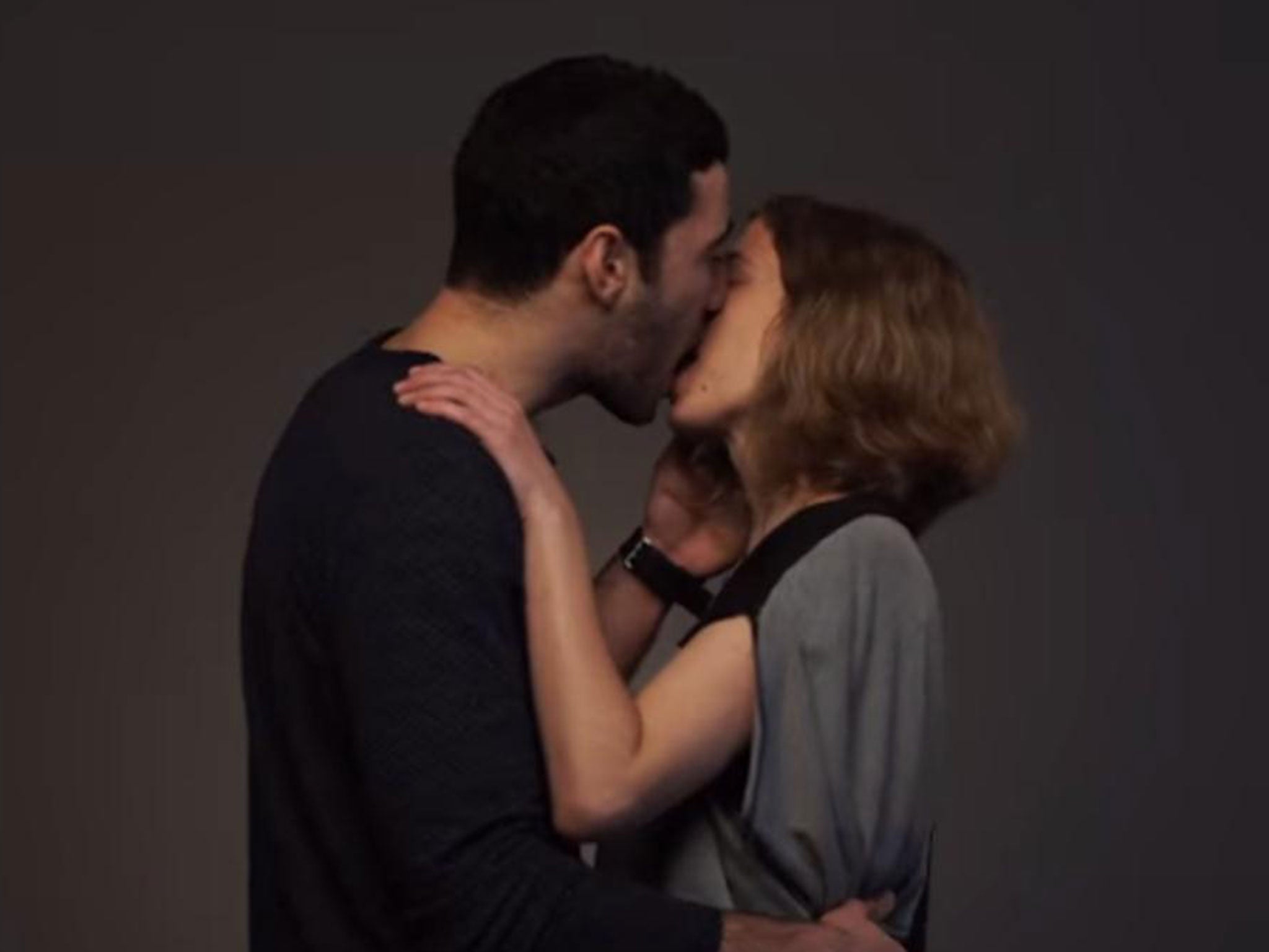Video showing Jews and Arabs kissing in protest against Israeli book ban disappears from Facebook The Independent The Independent
