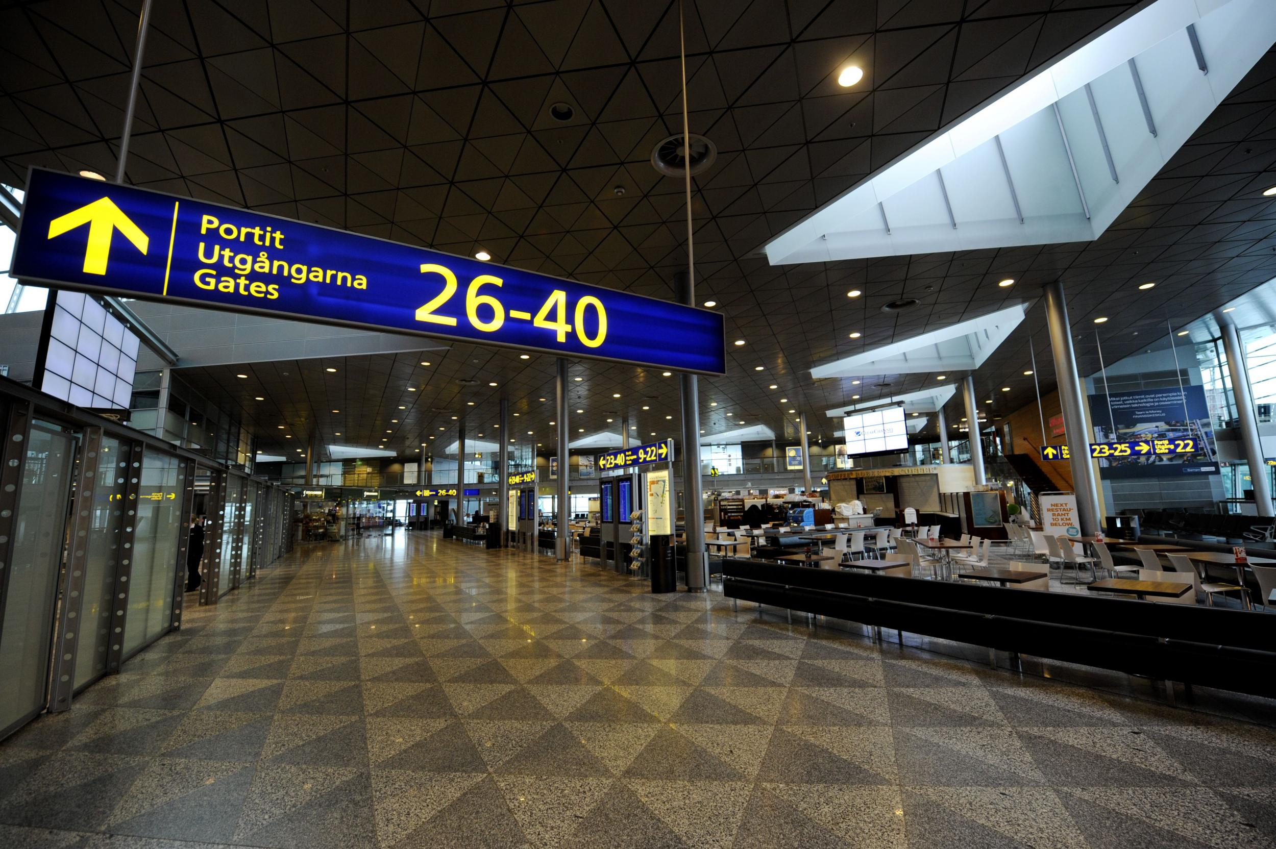 In the medium class Denmark's Copenhagen Airport (pictured) took first spot with 88.53%