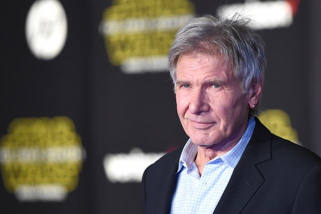 Harrison Ford suffered a broken leg during an incident with a heavy hydraulic door while shooting Star Wars: The Force Awakens