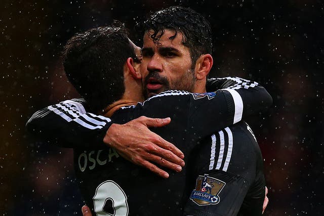 &#13;
Diego Costa has rarely enjoyed this season at Chelsea&#13;