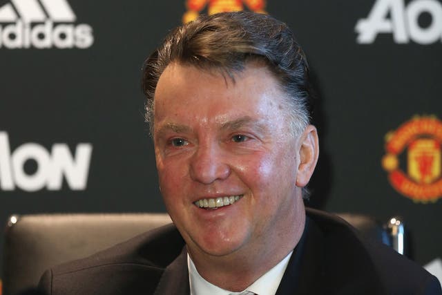Manchester United manager Louis van Gaal