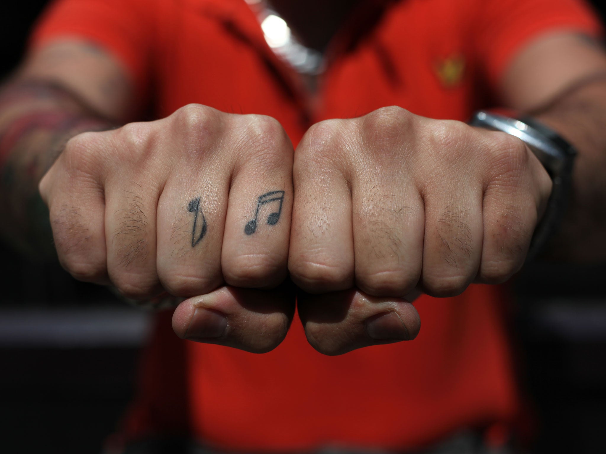 Knuckle Tattoo  photos from Dave Lopez the loft photograph  Aaron  Irizarry  Flickr