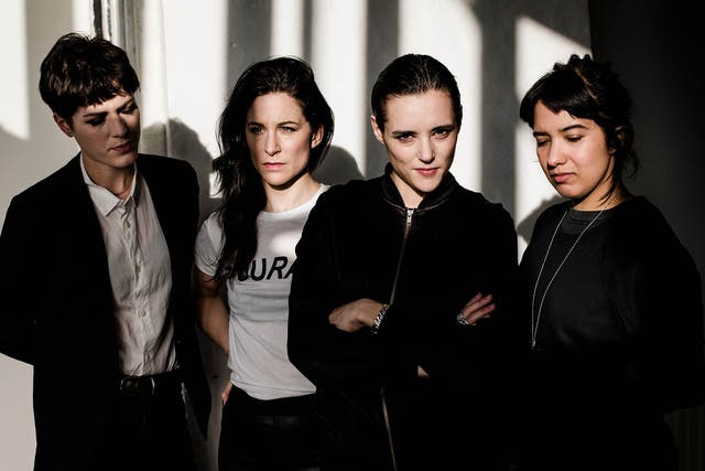 Savages are a London-based post-punk revival rock band, formed in 2011
