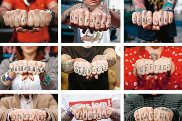 Nicknamed "career killers" or "job stoppers", knuckle tattoos – which are famously difficult to hide – are often a last resort for body-art enthusiasts with no space left on their skin