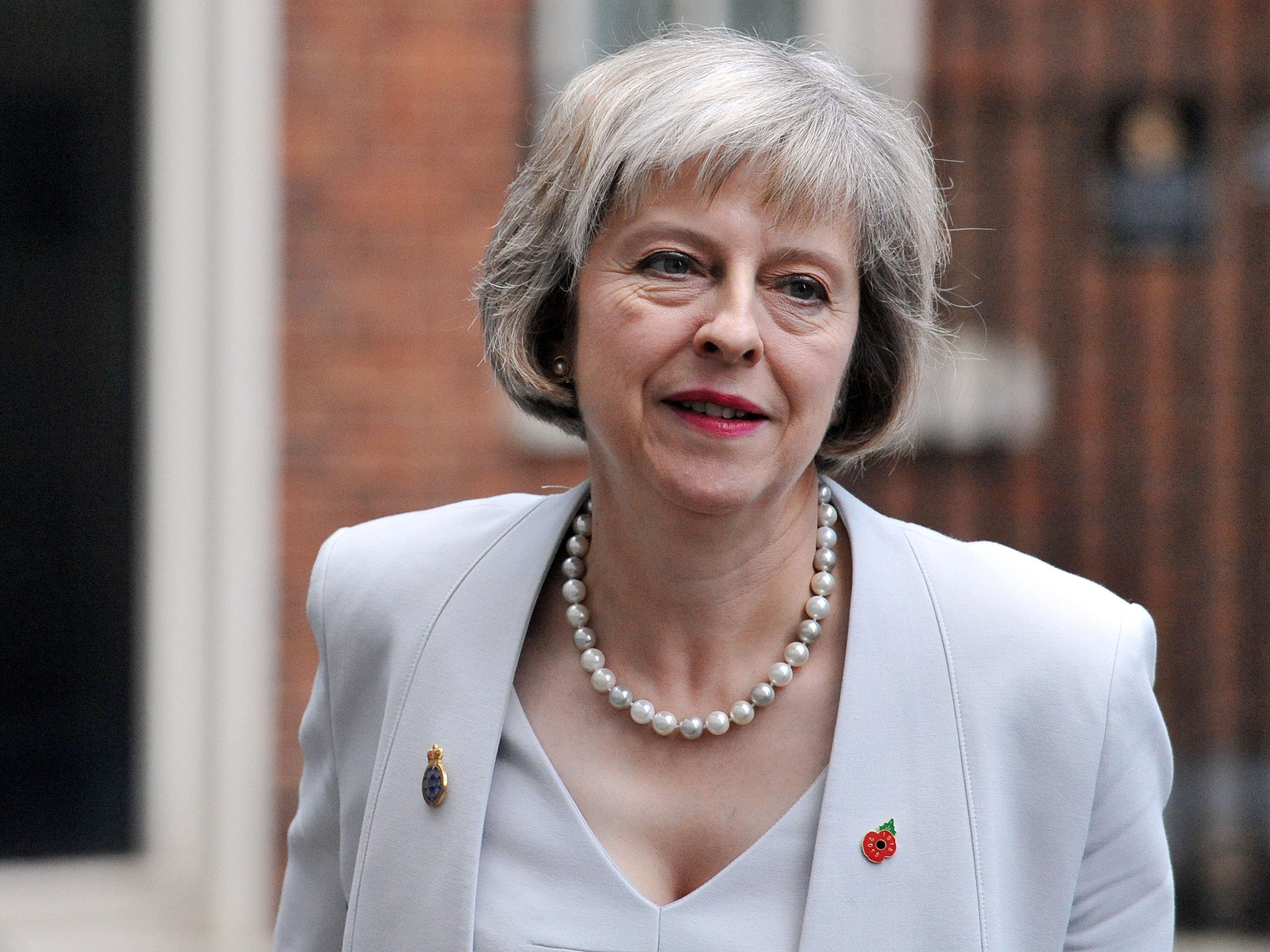 Theresa May: 'Theresa May, the Home Secretary, argued: “There should be no area of cyberspace which is a haven for those who seek to harm us to plot, poison minds and peddle hatred'