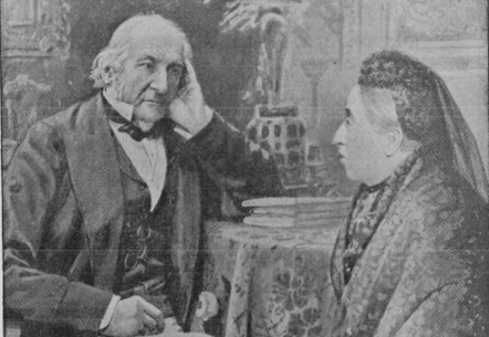 William Gladstone's last audience with Queen Victoria
