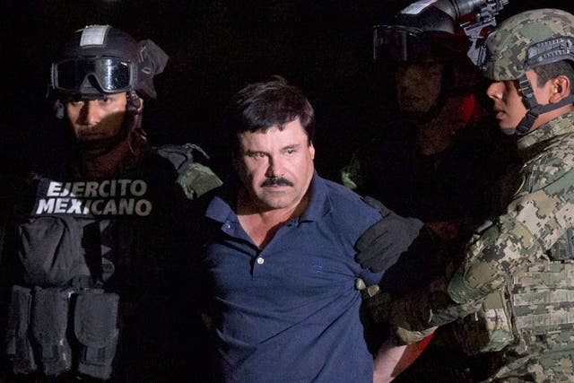 Cartel boss Joaquin "El Chapo" Guzman was recaptured by Mexican marines in January