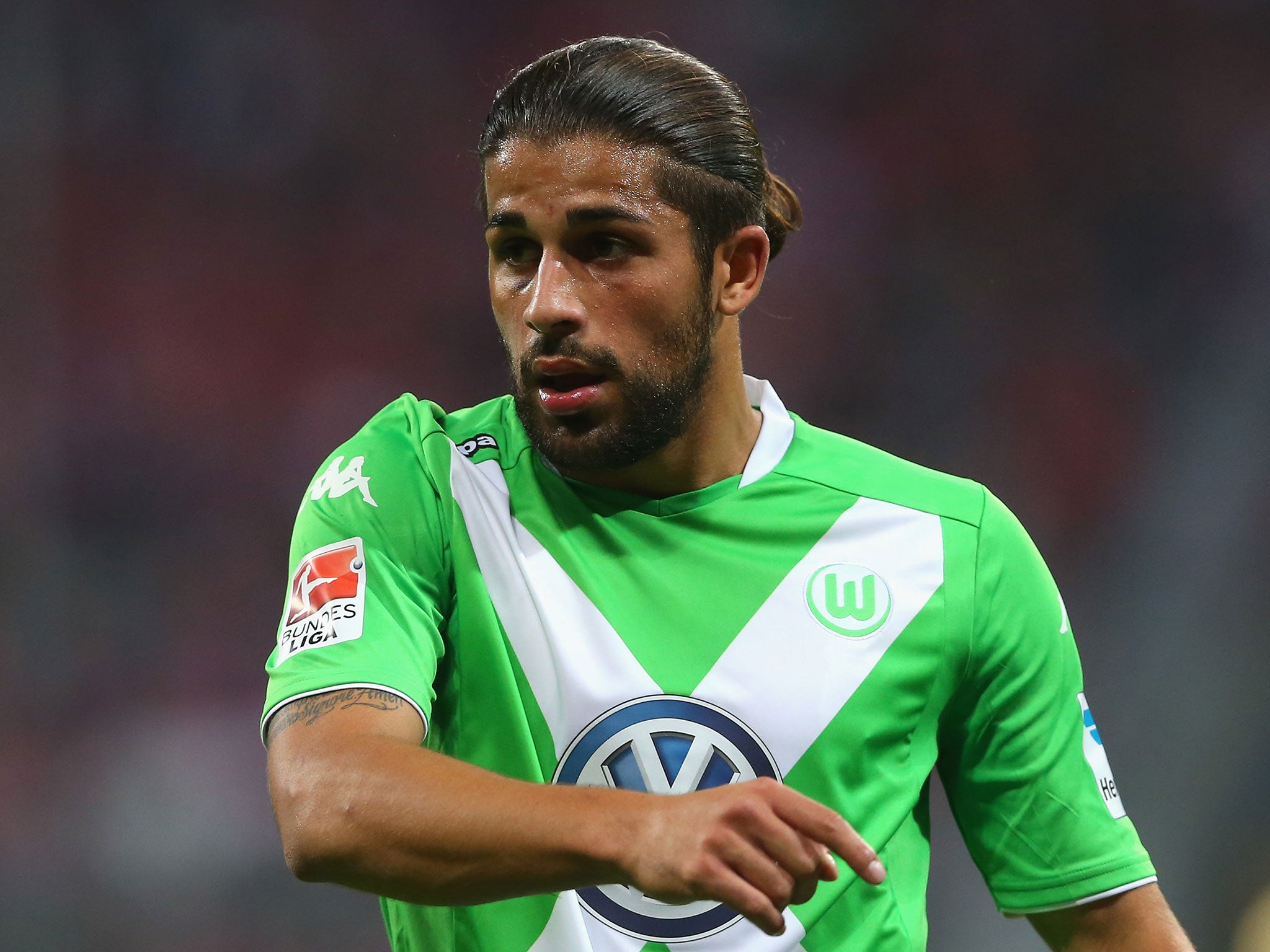 Wolfsburg left-back Ricardo Rodriguez