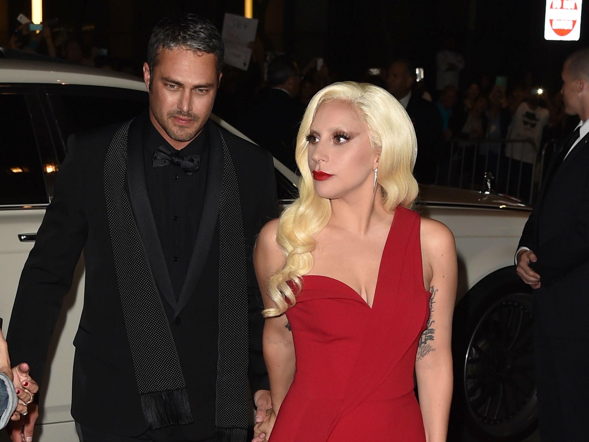 Taylor Kinney and Lady Gaga