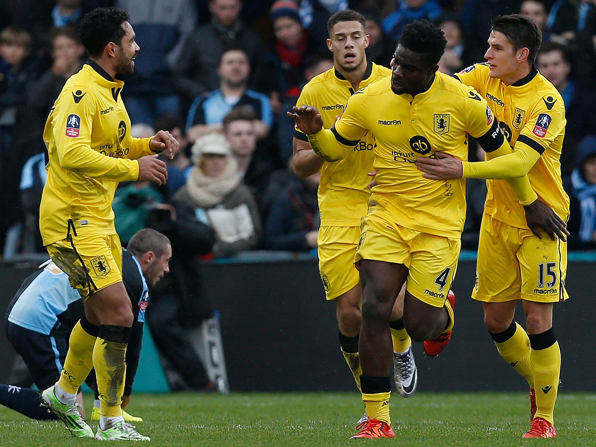 Micah Richards opened the scoring for the visitors