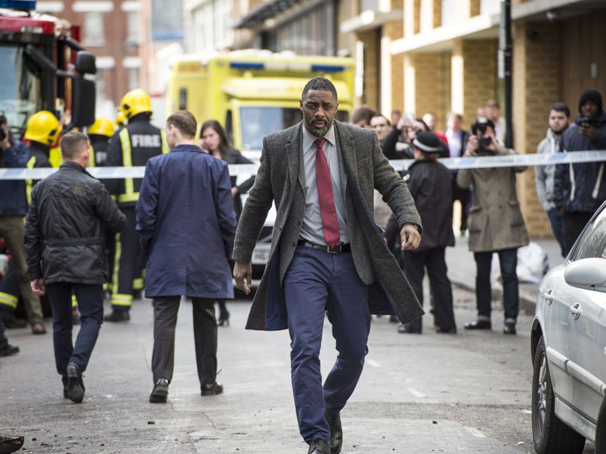Idris Elba is nominated in the Best Supporting Actor supporting category for Luther