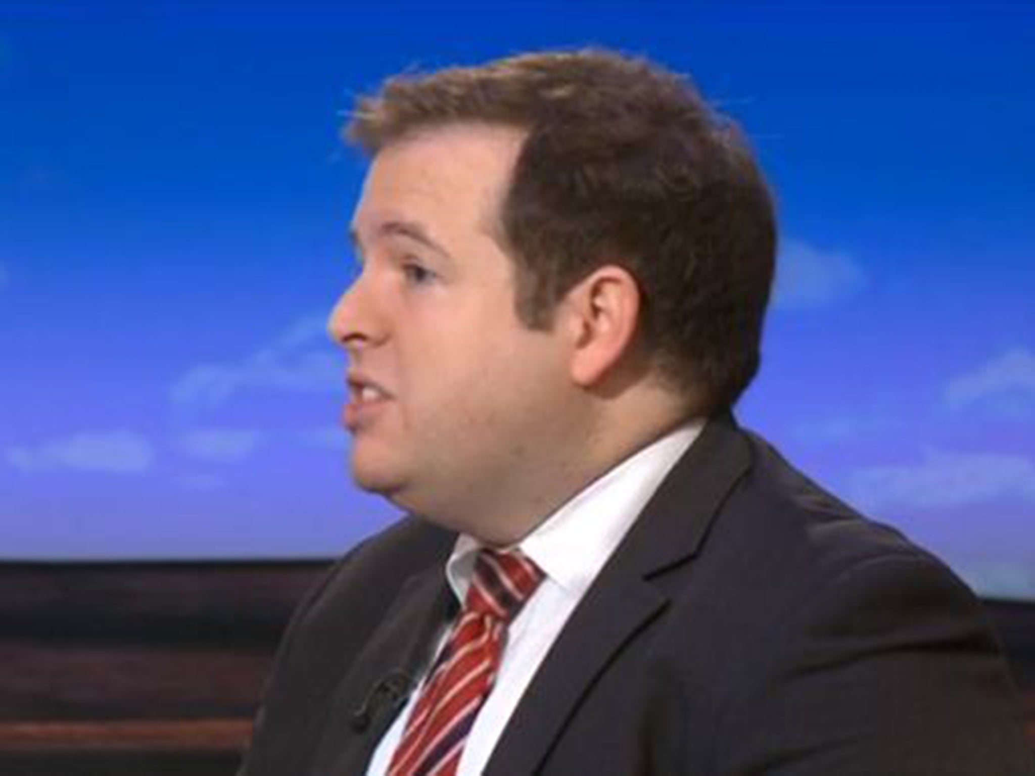 A fair scoop: Stephen Doughty announces his decision to quit the shadow cabinet on Daily Politics
