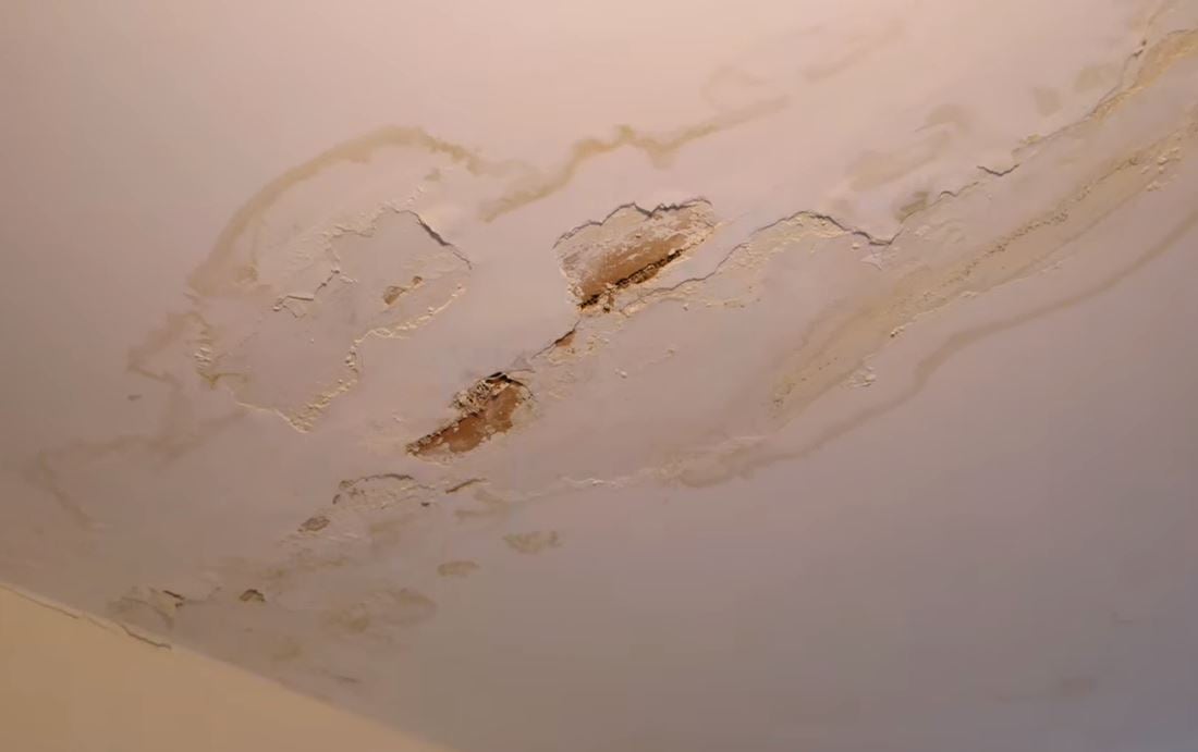 &#13;
One man had been promised his leaking roof will be fixed but 'they never come'&#13;