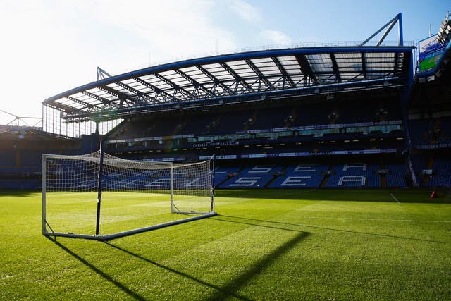 Stamford Bridge before the visit of Scunthorpe United in the FA Cup