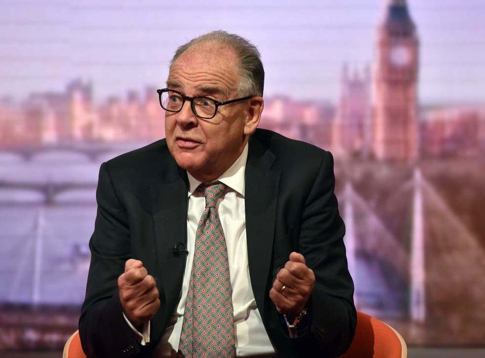 Lord Falconer refused to confirm whether he would remain in his post if Labour’s policy shifted