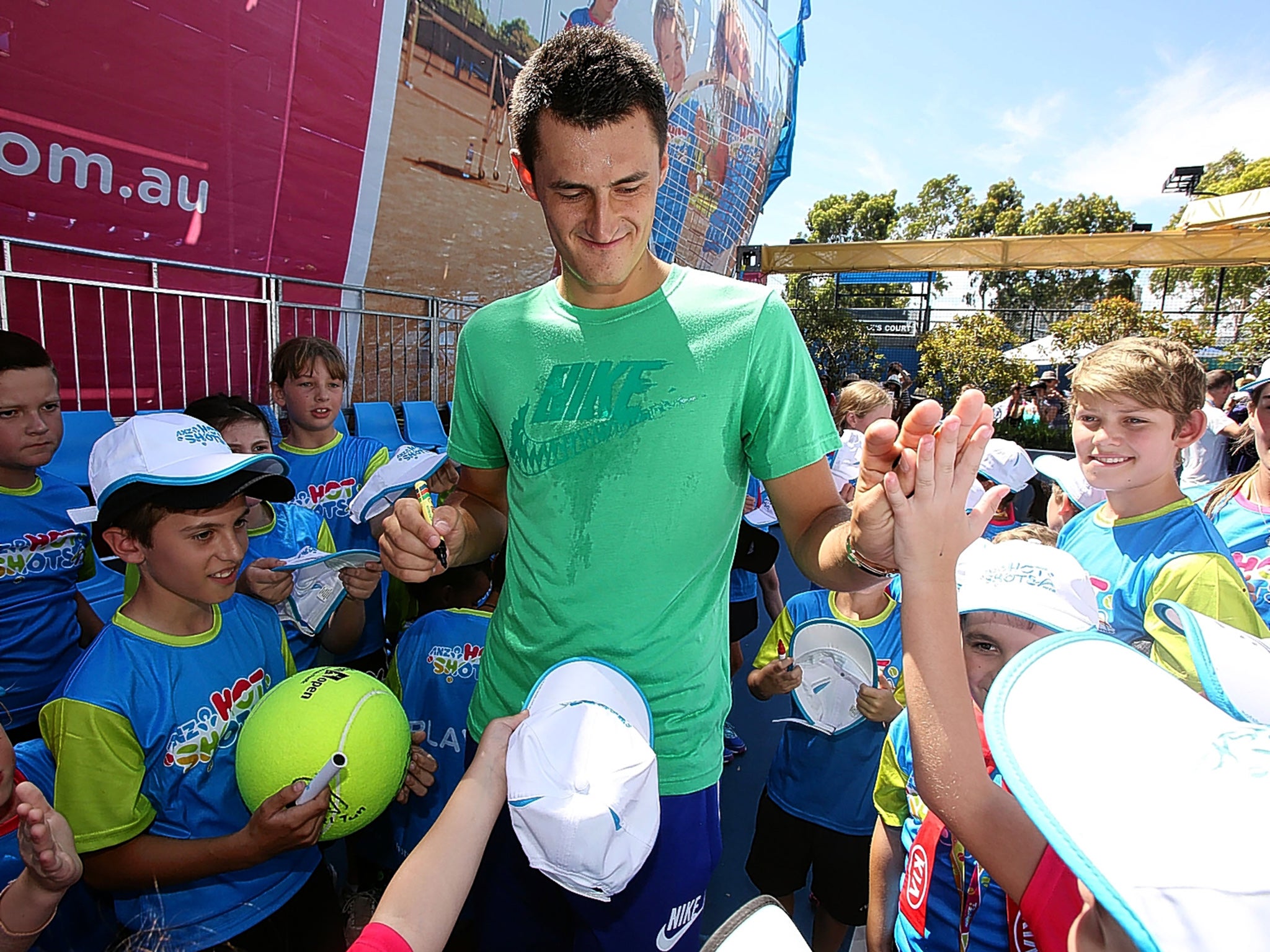 Bernard Tomic still attracts the crowds in his homeland – but prefers the quieter life