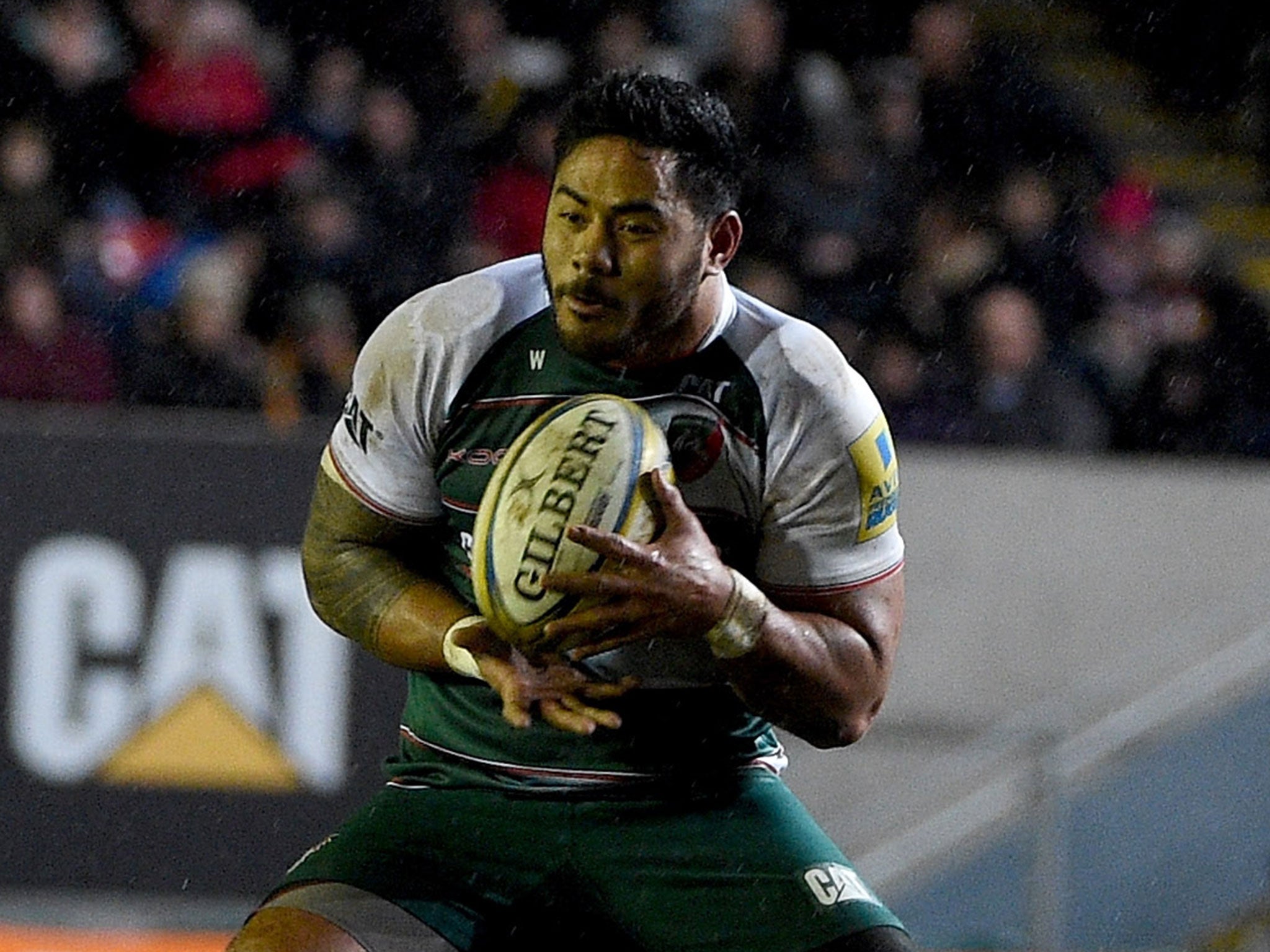 Manu Tuilagi played for 25 minutes in Leicester’s 30-27 defeat of Saints