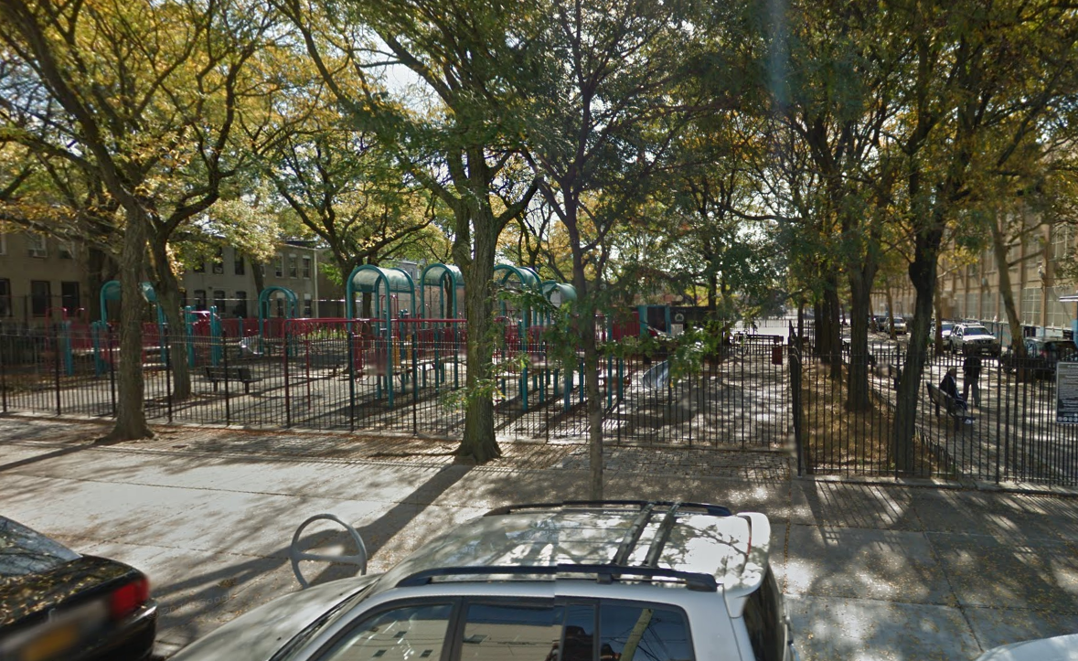 Osborn Playground in Brownsville, Brooklyn