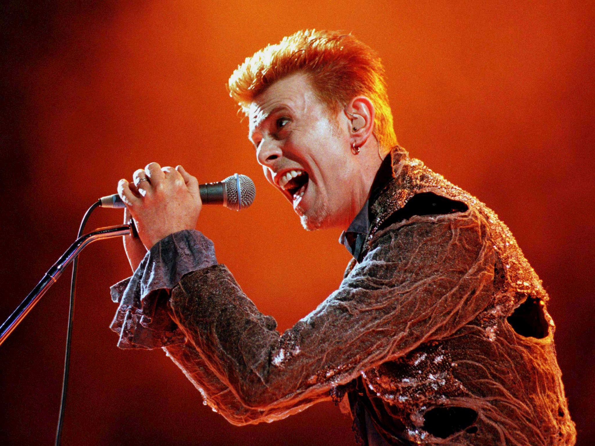 David Bowie dead German government thanks late singer for helping to bring down the Berlin Wall The Independent The Independent image