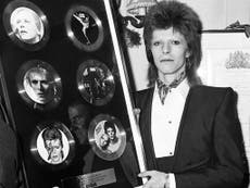 David Bowie's life in numbers