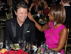 Iman ‘holding up’ after death of David Bowie