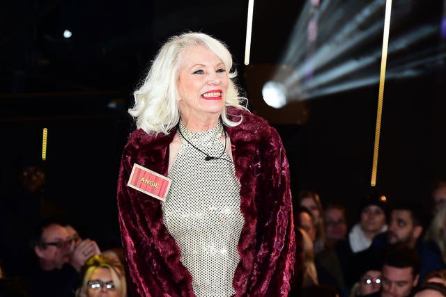 Angie Bowie arrives at the start of the latest series of Celebrity Big Brother, January 5, 2016